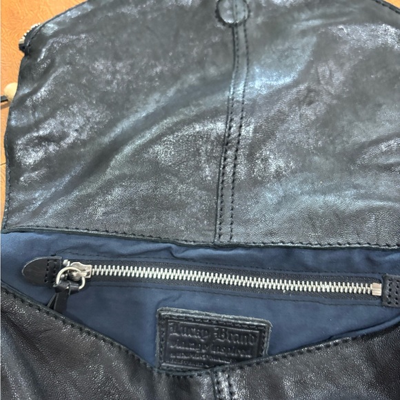 Lucky Brand Black Leather STASH shoulder bag - Picture 4 of 15